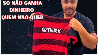 COMO PERSONALIZAR CAMISA DE TIME SEM GASTAR NADA  BORA Vender empreendedorismo [upl. by Markus657]