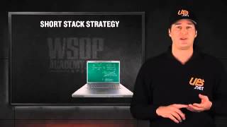 Poker Lessons Short Stacked Tournament Poker [upl. by Adamsen521]