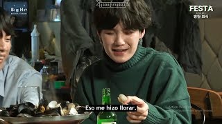 Sub español BTS Bangtan Dinner Party 2018BTSFESTA [upl. by Adiana]