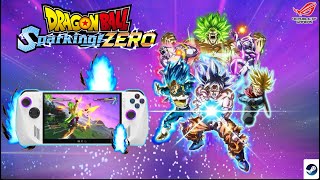 Dragon Ball Sparking Zero is AMAZING on the ROG ALLY [upl. by Namielus680]