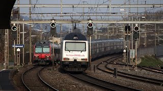 Trainspotten in Rupperswil am 01042019 [upl. by Simaj]