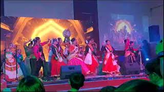 Thrissur Pooram based Dance cover  Thrissur Melam 2023  Fusion Dance [upl. by Skoorb]