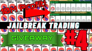 Jailbreak MASSIVE GIVEAWAYTrading W’s [upl. by Leorsiy]