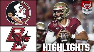 Boston College Eagles vs Florida State Seminoles  Full Game Highlights  ESPN College Football [upl. by Grosberg]