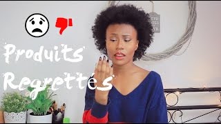 FLOP PRODUITS  Produits que je regrette davoir achetés [upl. by Llyrat]