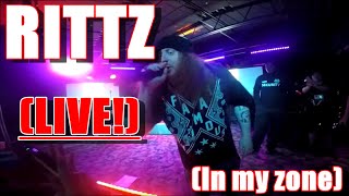 Rittz In My Zone Live GoPro Hero4 SilverHQ [upl. by Serolod]