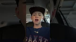 Maddox Batson Tears in the River singing countrycover countrymusic morganwallen youtubeshorts [upl. by Jacobsen]