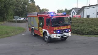 VERPUFFUNG  VERKEHRSUNFALL Feuerwehr Drolshagen  Jahreshauptübung [upl. by Philips]