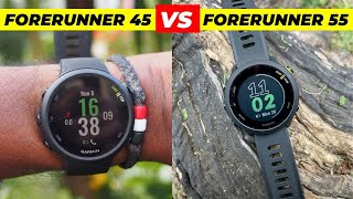 FORERUNNER 45 vs FORERUNNER 55 Qual o Melhor Garmin [upl. by Eniretac]