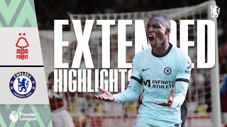 Nottingham Forest 23 Chelsea  Late Chelsea Comeback  Highlights  EXTENDED  PL 2324 [upl. by Anipsed]