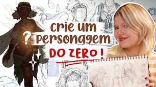 CRIANDO UM PERSONAGEM DO ZERO [upl. by Roanna851]