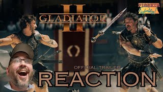 Gladiator II  TRAILER  Reaction amp Breakdown [upl. by Ffirahs]