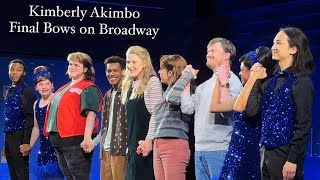 Kimberly Akimbo Final Bows on Broadway 4282024 [upl. by Disraeli]