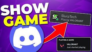 How to Show What Game Youre Playing on Discord [upl. by Chrotoem]