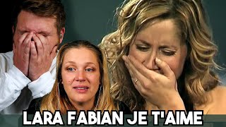 First Time Hearing Lara Fabian Je Taime Reaction [upl. by Ackley]