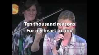 10000 ReasonsBless the Lord Matt Redman played by Bethel Church Large Lyricsver1 [upl. by Harriot]