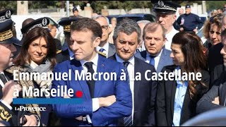 Macron est arrivé à La Castellane [upl. by Eanal]