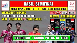 Hasil Semifinal Korea Open 2024 Hari Ini  KANGSEO Menang  2 Wakil Korea Tersingkir [upl. by Ynehpets]