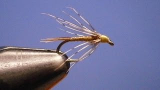 Tying a bwo soft hackle with Johnny Utah [upl. by Waller]