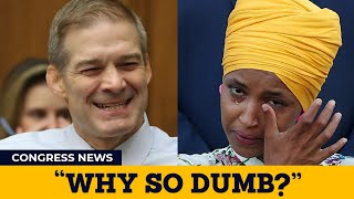 quotGO BACK TO SOMALIAquot Crowd STUNNED as Jim Jordan LEAVES Ilhan Omar and DEMS SPEECHLESS with one Word [upl. by Nalaf]