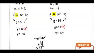 Math Task 55  Solving MultiStep Ratio Problems Pg 87  90 [upl. by Geis]