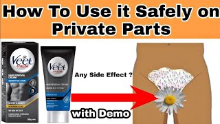 Veet Hair Removal Cream For Men  How to remove hairs of Private Parts   rohit kindra [upl. by Smailliw]