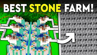 Minecraft Cobblestone Farm Tutorial  BEST DESIGN  350000 PH 1206 [upl. by Laryssa]