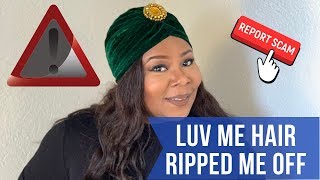 Story Time  Why i stopped promoting Luv Me Hair [upl. by Kalam33]