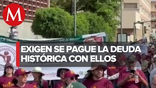 Alrededor de 20 mil trabajadores conmemoran el día internacional del trabajo en Hermosillo Sonora [upl. by Neff]