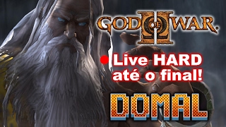 🔴 GOD OF WAR 2  Live no HARD até zerar [upl. by Marigold]