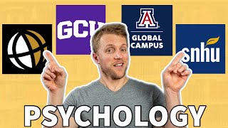 Best Online Psychology Degree Programs SNHU vs Purdue Global vs Grand Canyon vs Capella University [upl. by Sibylla]