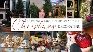 Changing our plans 🏡 Thanksgiving dinner vlog  Christmas decorations  Black Friday shopping [upl. by Seif338]