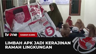 Limbah APK Disulap jadi Tas Belanja  Kabar Siang tvOne [upl. by Nyluqcaj]