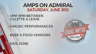 Amps On Admiral Set To Begin This Weekend [upl. by Airet]