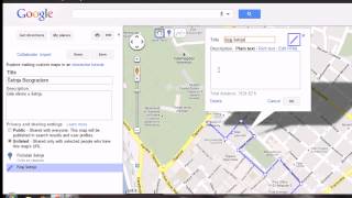 Kako napraviti svoju mapu ili plan puta sa Google Mapama [upl. by Lexie]