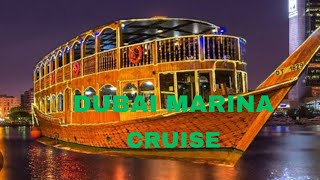 Dubai Marina Dhow cruiseDinneruae [upl. by Rhee]