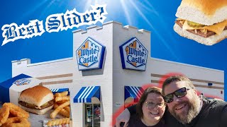 White Castle Restaurant Review  2024 [upl. by Tindall94]