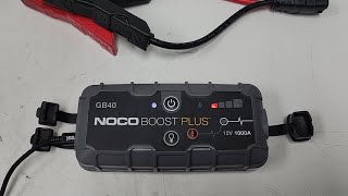 NOCO Portable Battery Jump Starter Powerbank Functions and Features Up Close Look [upl. by Feodore]