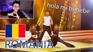 REACTION to ROMANIA 🇷🇴 EUROVISION 2022  wrs  llámame 💛 [upl. by Engedus386]