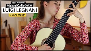 Petra Poláčková plays Caprice no 1 by Luigi Legnani on a Michael Cadiz guitar  Siccas Media [upl. by Tailor]