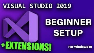 Installing and Preparing Visual Studio 2019 2021 [upl. by Edylc916]