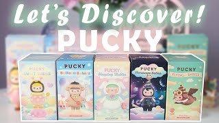 Lets Discover amp Unbox Popmart x Pucky blind box series Sweet Sleeping Flying Horoscope Babies [upl. by Ecinwahs]