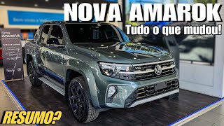 Nova Amarok V6 Extreme 2025 TUDO QUE MUDOU CONFIRAM TODAS AS NOVIDADES [upl. by Lyj658]