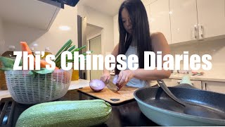 Chinese Diaries  learn Chinese Chinese vlog ✨Cooking grocery shopping dining out in Vancouver [upl. by Neelhsa]