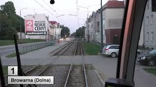 Tramwaje Elbląg 2024 Linia 1 [upl. by Borchers635]