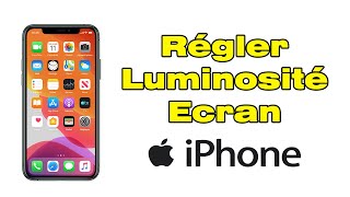 Comment régler la luminosité de l’écran de votre iPhone [upl. by Suivatco166]