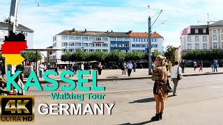 🇩🇪 Kassel Germany Walking Tour 4K 60fps UHD [upl. by Sirdi]