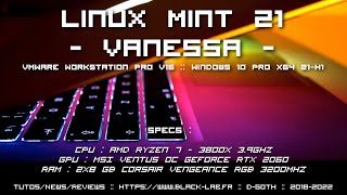 Linux Mint 21  Vanessa [upl. by Salhcin]