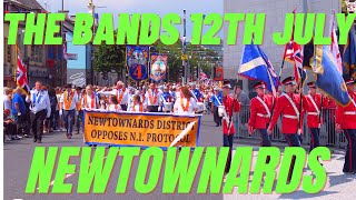 THE BANDS NEWTOWNARDS 12TH JULY 2021 Flute bands [upl. by Aysan]