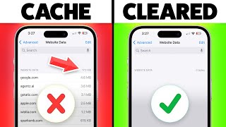 How To Clear The Cache On iPhone 9 Hacks [upl. by Ysied]